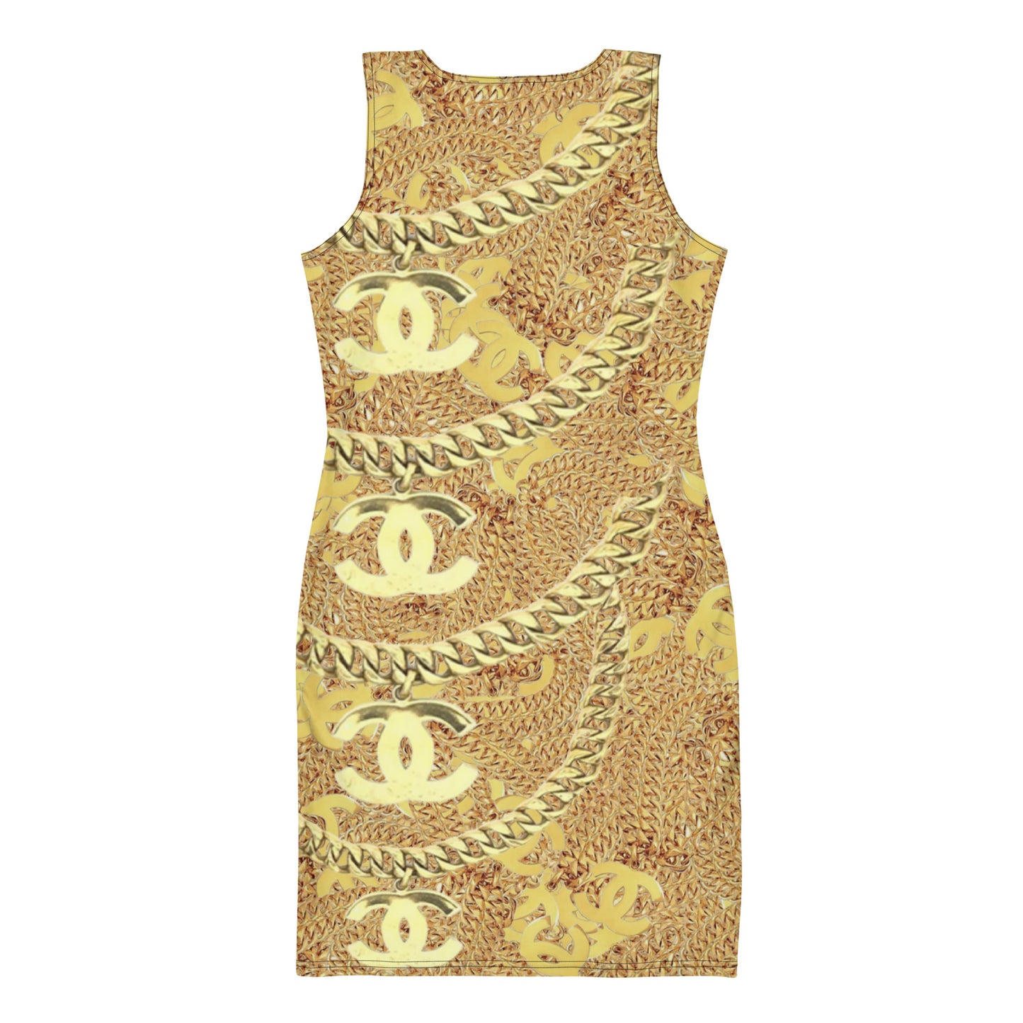 Golden Chic Body Dress