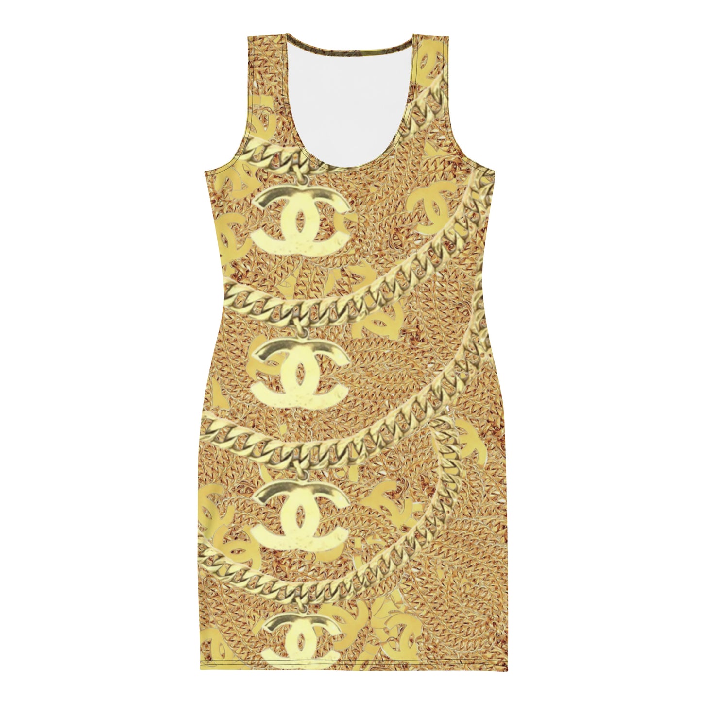 Golden Chic Body Dress