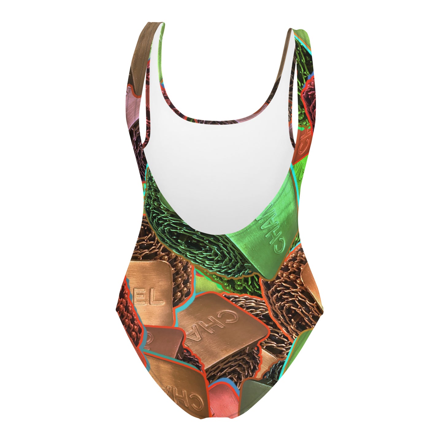 Abstract Chain Bodysuit/Bathing Suit