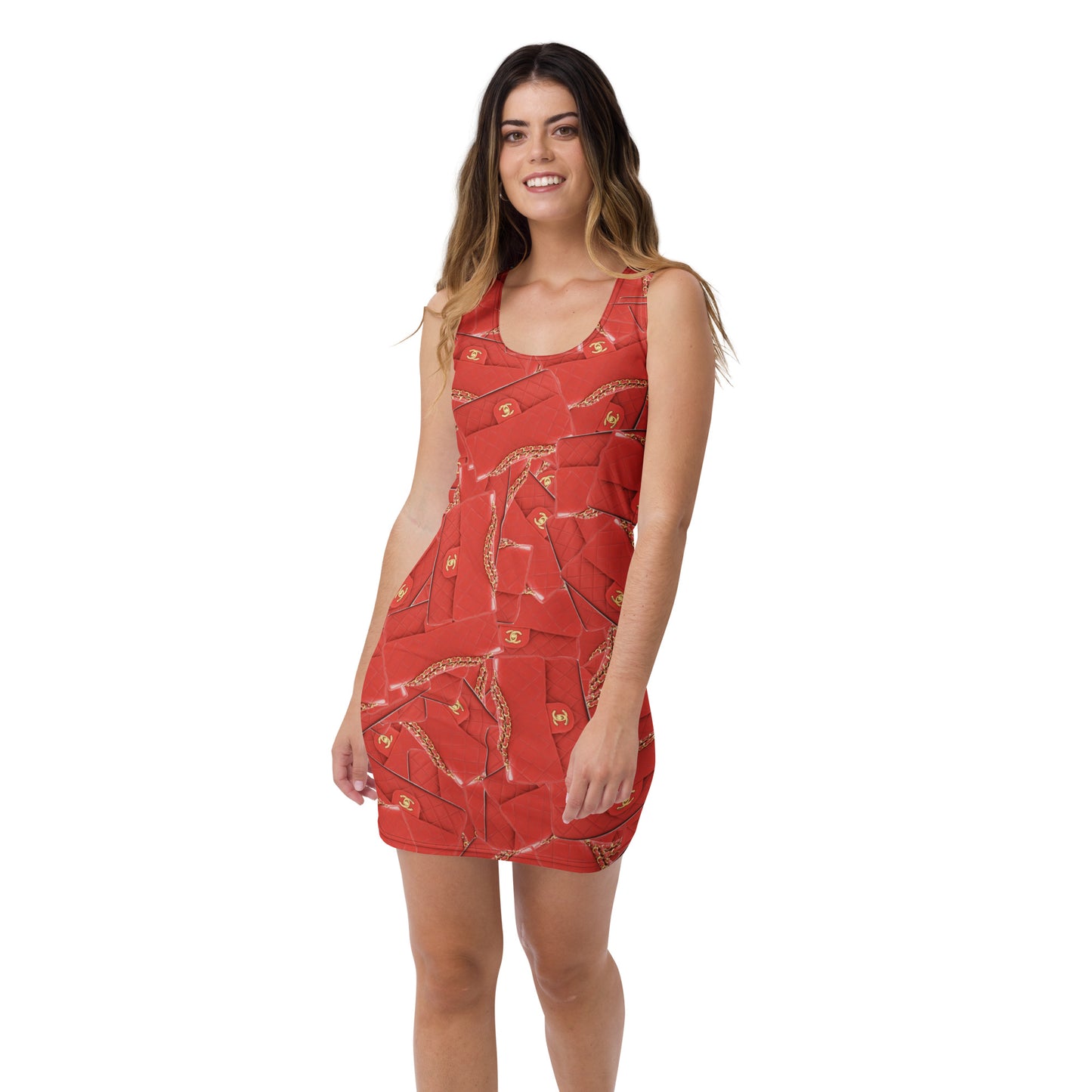 Lil Red Chic Body Dress.