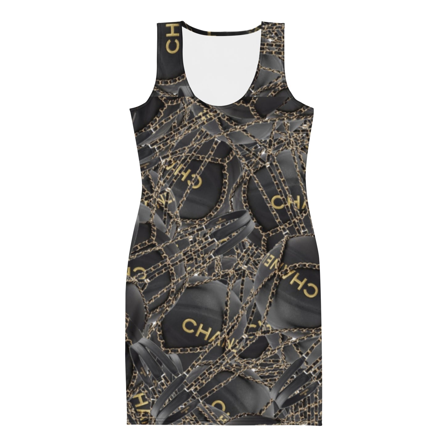 So Lux Chain Body Dress