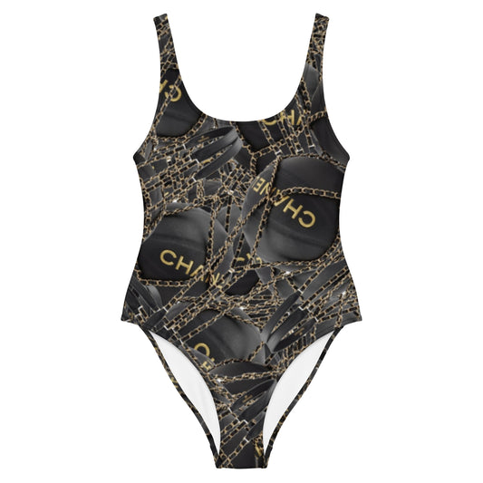 Chain Chic Fun Bodysuit/Bathing suit