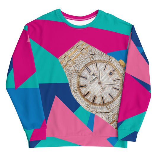 Abstract Ice Unisex Sweatshirt